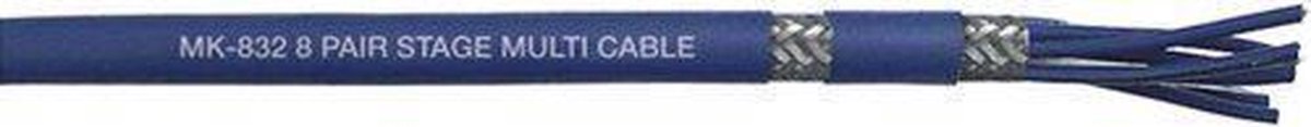 DAP Audio DAP MK-832 Multicore 8-aderige dubbel afgeschermde multikabel (prijs per meter) Home entertainment - Accessoires
