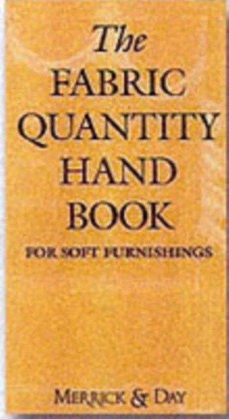 Fabric Quantity Handbook - cover