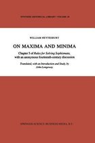 On Maxima and Minima