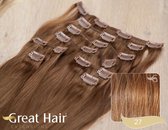 Great Hair Extensions Full Head Clip In - wavy #27 50cm