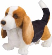 Pluche Basset hond knuffel 41 cm - knuffeldier / knuffels