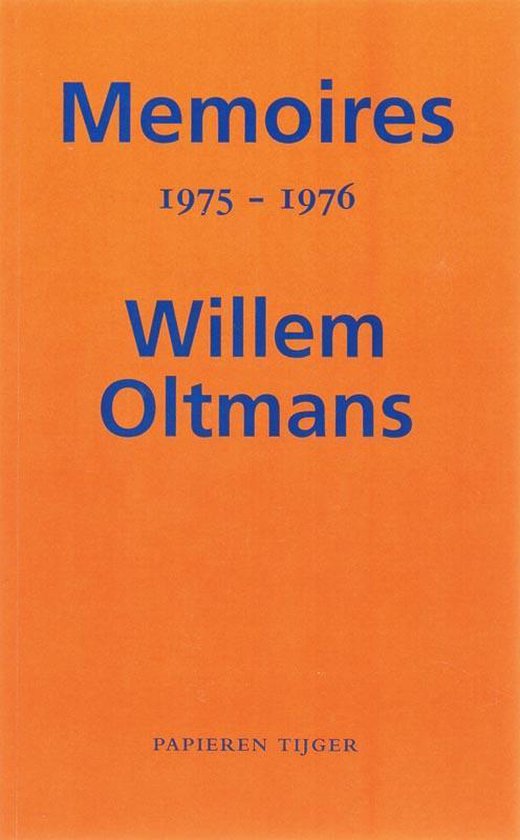 Cover van het boek 'Memoires 1975-1976' van Willem Oltmans