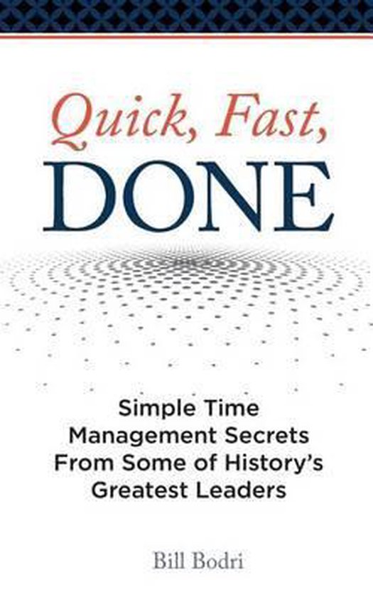 Quick, Fast, Done - cover