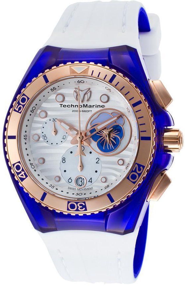 Technomarine Cruise Beach PANSY TM-114005 - Vrouwen - Horloge - Quartz - Ø40 mm - Extra strap + cover