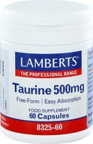 Lamberts Taurine 500 mg 60 capsules