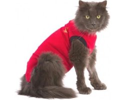 Medical Pet Shirt Kat - Rood - XS