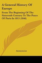 A General History of Europe