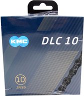 KMC - DLC 10 Ketting Zwart 116L