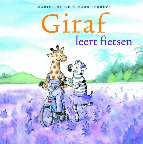 Giraf 3 -   Giraf leert fietsen