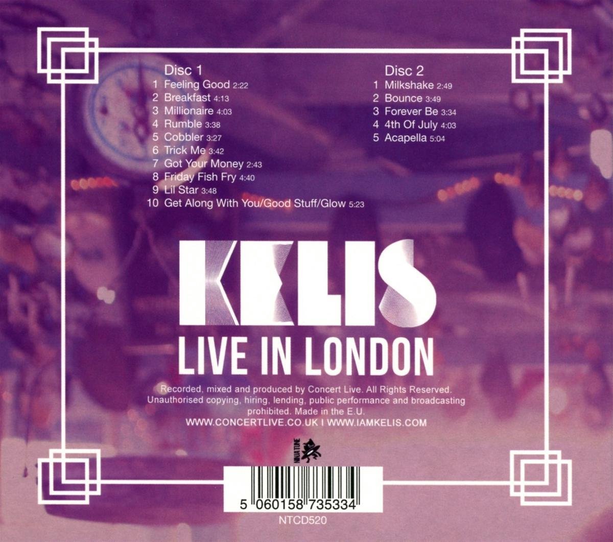 Kelis - Live In London, Kelis | Muziek | bol