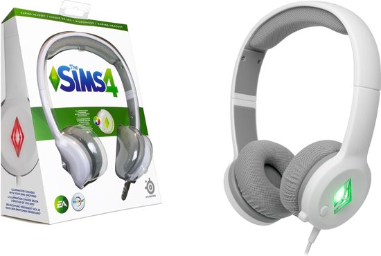 SteelSeries Wired Stereo Gaming Headset - Wit - De Sims 4 Edition (PC)