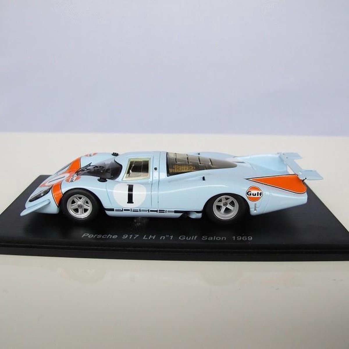 Spark 1:43 Porsche 917 LH n°1 Gulf Salon 1969 | bol