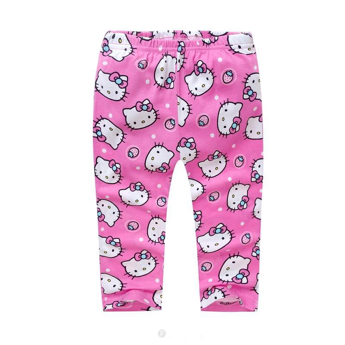 Hello Kitty Meisjes Pyjama - roze / blauw - maat 2 (2 jaar) | bol.com