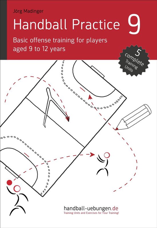 Handball Practice 9 Basic offense training for players aged 9 to 12