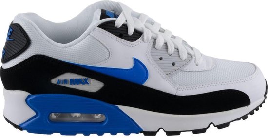 Nike Air Max 90 - Sneakers - 44.5 - Wit;Zwart;Blauw | bol.com