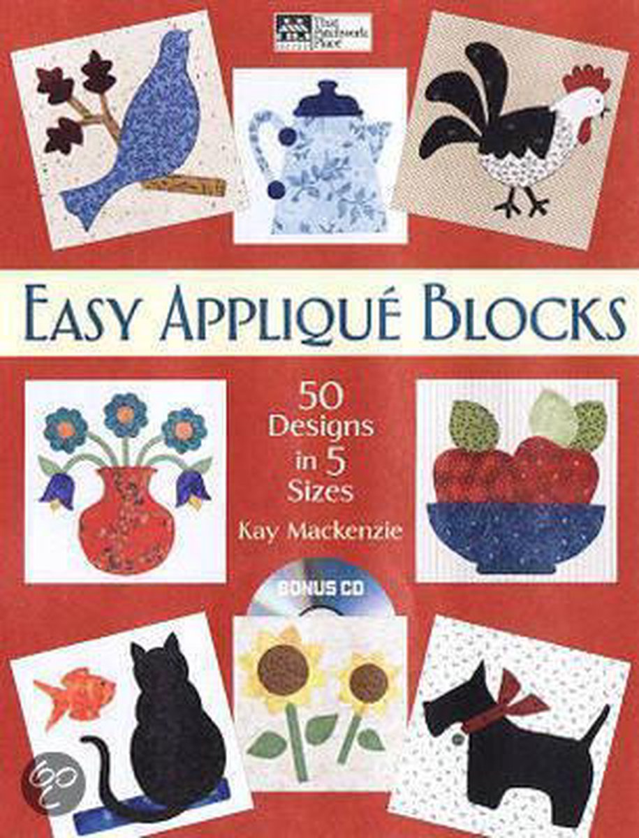 Kay Mackenzie Easy Applique Blocks, Kay Mackenzie | 9781564778857 | Boeken | bol