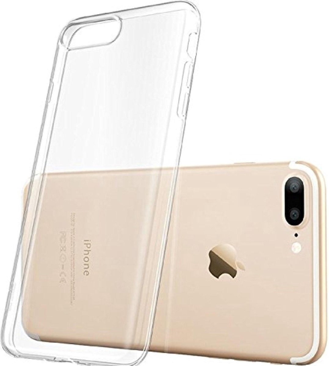 geschikt voor Apple iPhone 6S siliconen hoesje transparant - zachte hoesje - soft case
