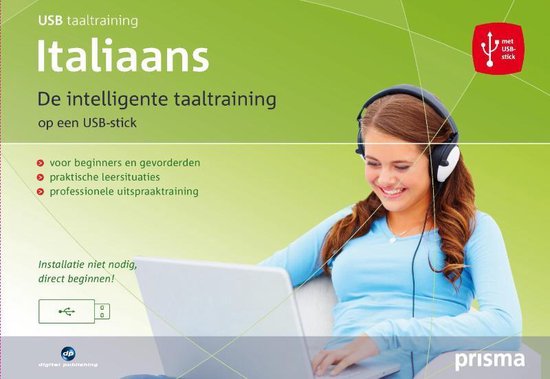 Cover van het boek 'Prisma Taaltraining Italiaans'