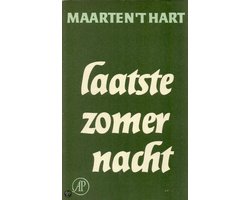 Omslag van Laatste zomernacht | Maarten t. Hart