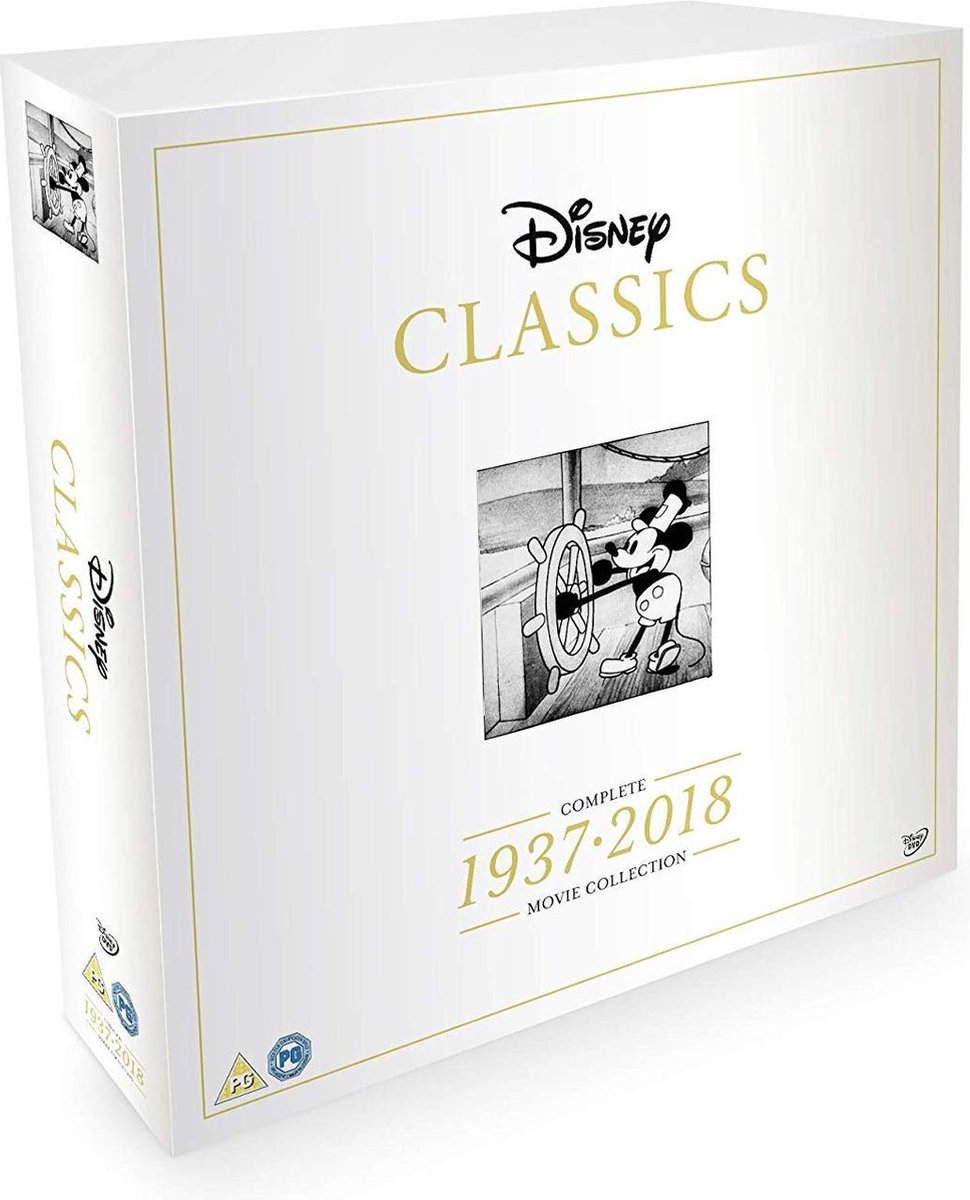 magneet Kinderachtig Grondwet Disney Classics: Complete Movie Collection 1937-2018 (Dvd) | Dvd's | bol.com