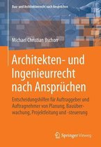 Architekten- Und Ingenieurrecht Nach Anspr chen