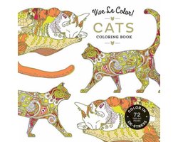 Vive Le Color! Cats (Adult Coloring Book)