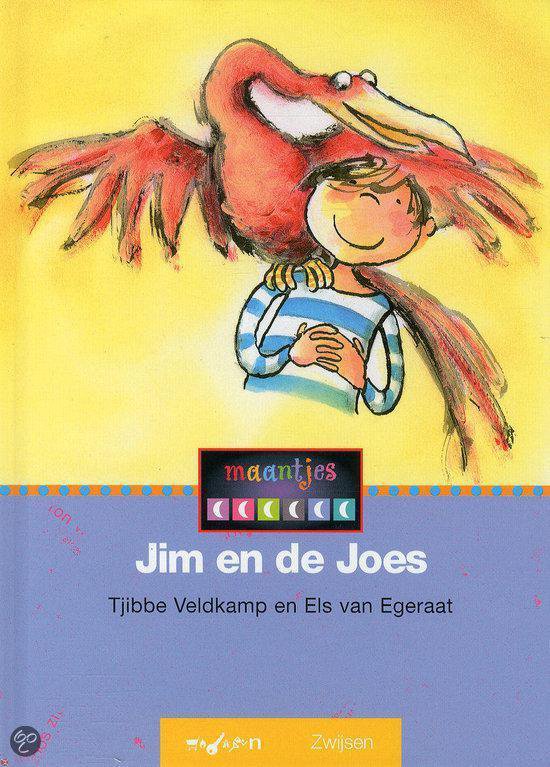 Cover van het boek 'Maantjes 11-006 Jim en de Joes' van Tjibbe Veldkamp en Els van Egeraat