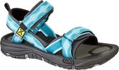 Source Classic Sandaal dames Wandelsandalen - Maat 41 - Vrouwen - blauw/wit/zwart