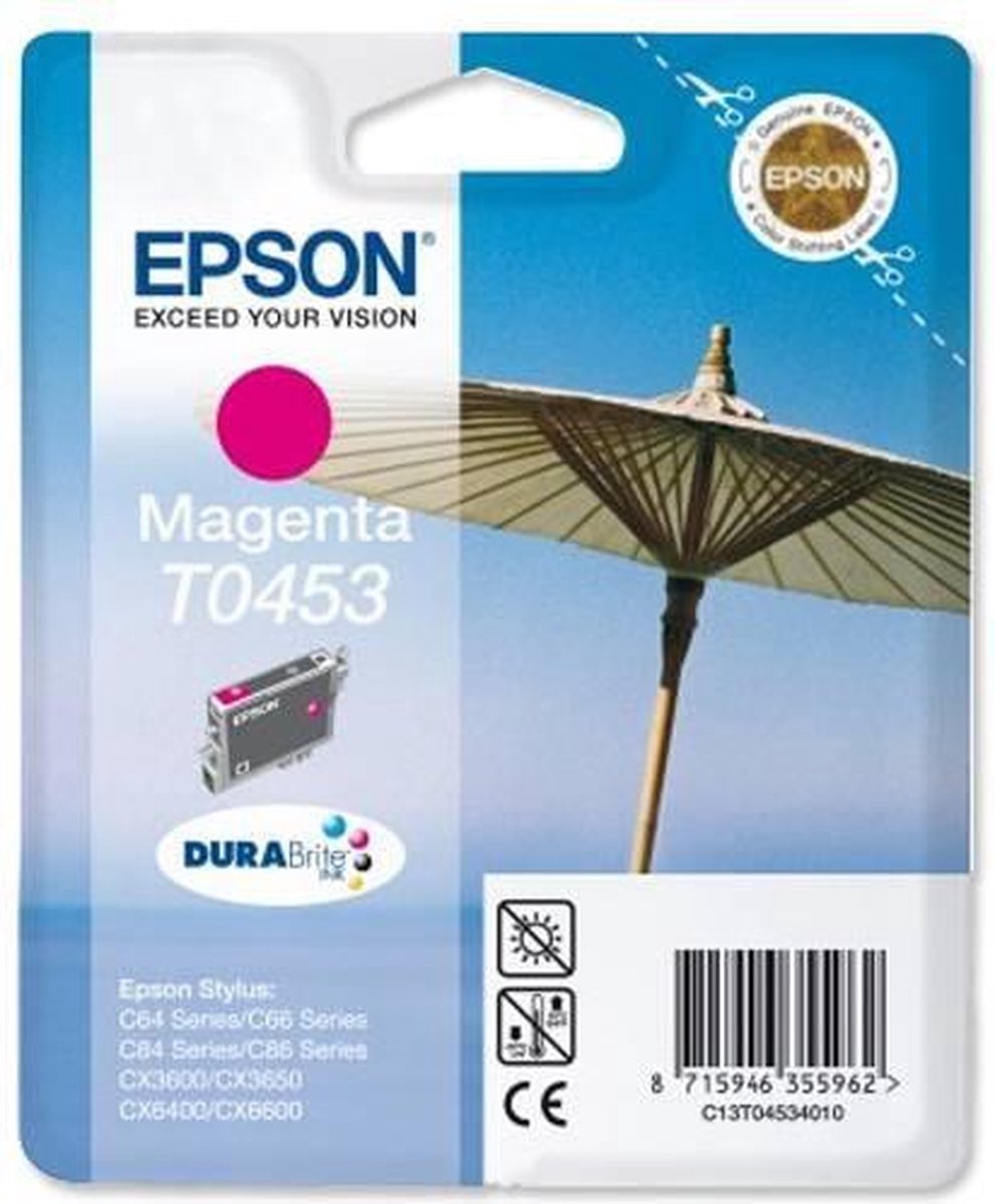 Epson inktpatroon Magenta T0453 DURABrite Ink