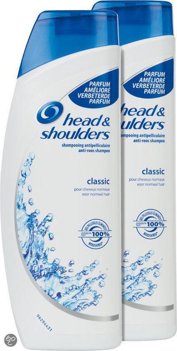 Head&Shoulders Classic Clean 2x 500ml shampoo