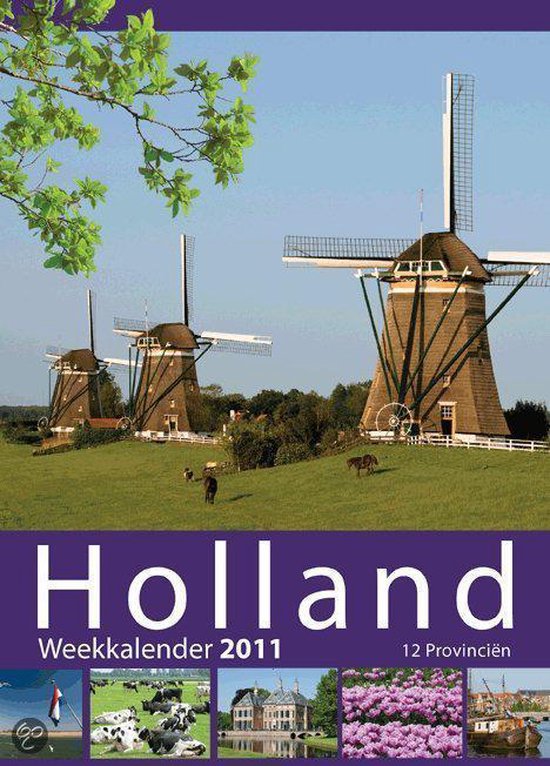 Cover van het boek '12 provinciën weeknotitie kalender'
