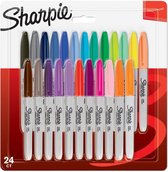 Sharpie Permanent Markers 24 stuks - 0.9 mm