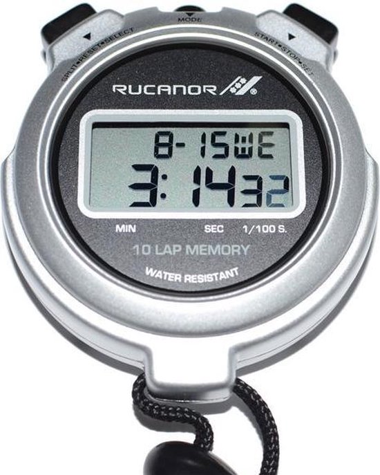 Rucanor Stopwatch 12 - Stopwatches  - zilver - ONE - Rucanor