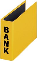 13x Pagna ringmap, (PCR) 14x25cm, geel, glans uitvoering met zwarte belettering