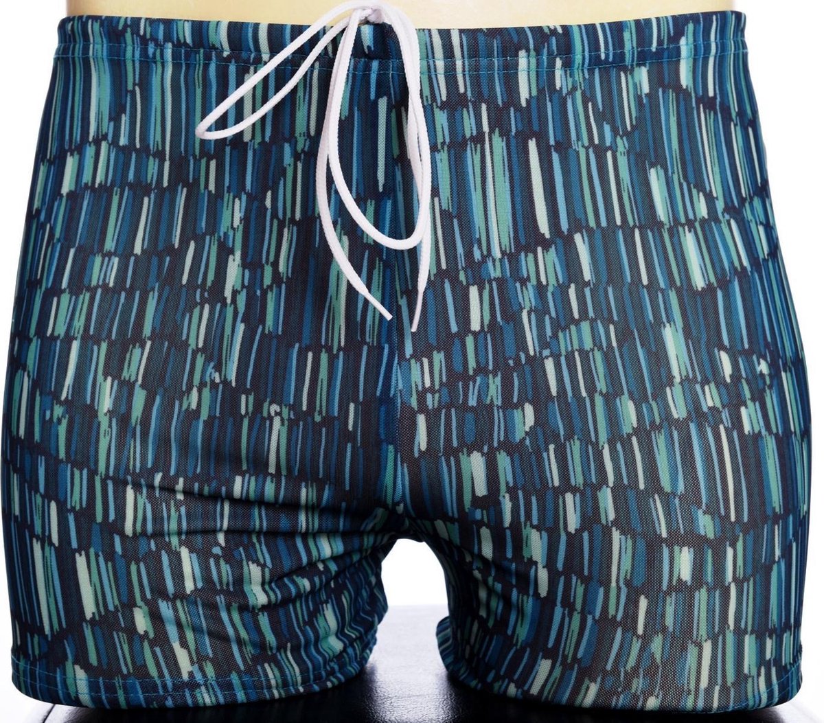 Sunselect zondoorlatende heren zwembroek pants - Funny stripes - Maat XXXL  | bol.com