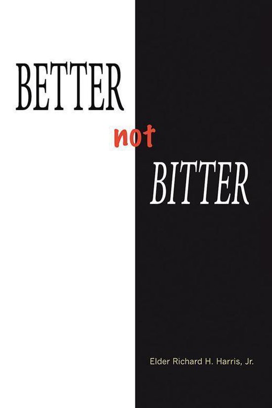 Better Not Bitter - cover
