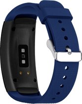 YONO Siliconen Bandje - Samsung Gear Fit 2 – Blauw
