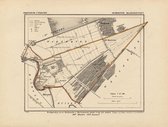 Historische kaart, plattegrond van gemeente Maarsseveen in Utrecht uit 1867 door Kuyper van Kaartcadeau.com