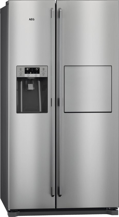 Koelkast: AEG RMB66111NX - Amerikaanse koelkast - RVS, van het merk AEG