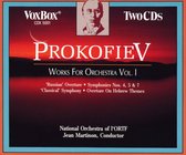 Martinon/Nationalorc - Prokofiev Works For Orchestra 1