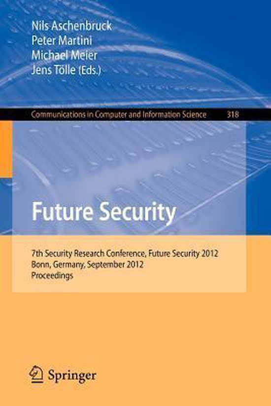 Communications in Computer and Information Science318- Futur ... - cover