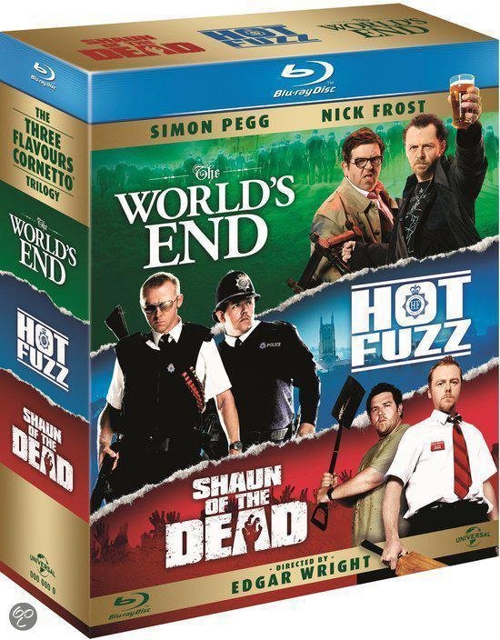 Blood & Ice Cream Trilogy (Bluray) (Bluray), Simon Pegg Dvd