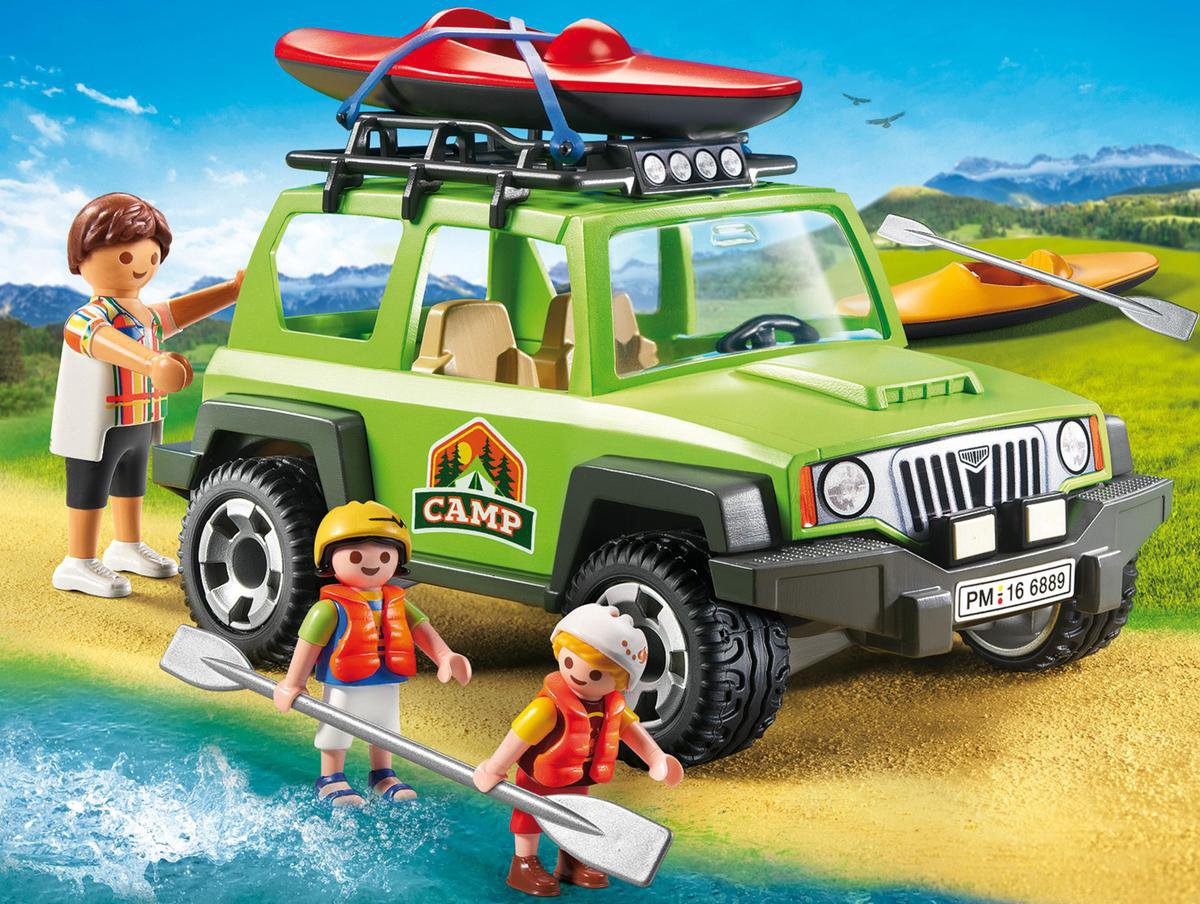 Playmobil Familieterreinwagen met kajaks - 6889 — afbeelding 6