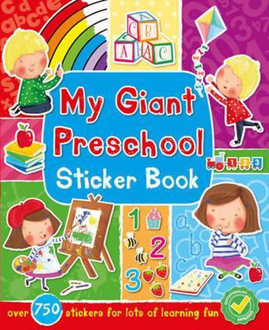 My Giant Preschool Sticker Activity Book 9781785574221 Boeken
