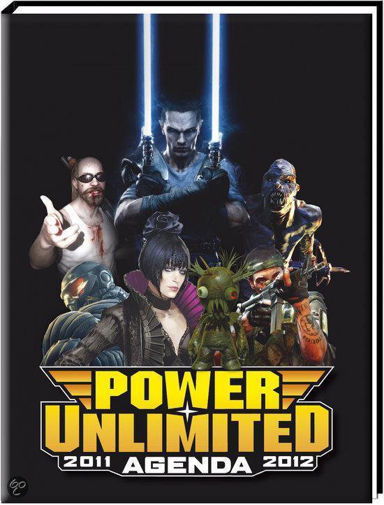 Cover van het boek 'Power Unlimited zwart agenda 2011/2012'