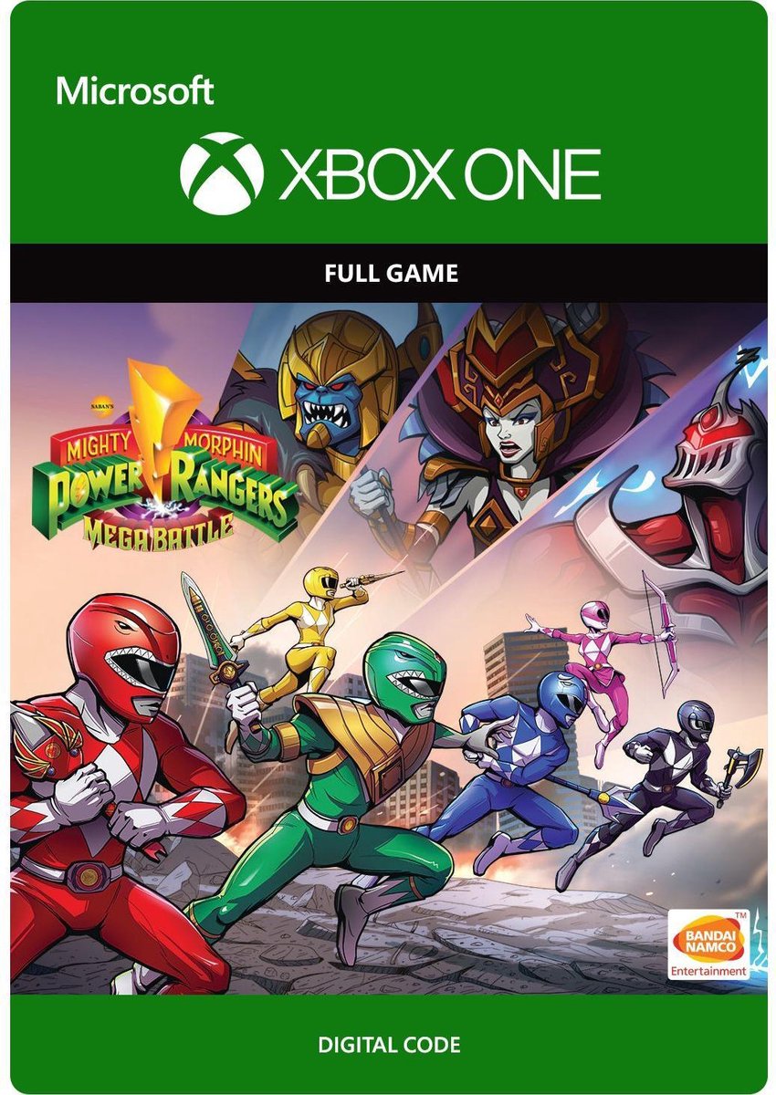 Power Rangers Mega Battle Xbox One Download Games