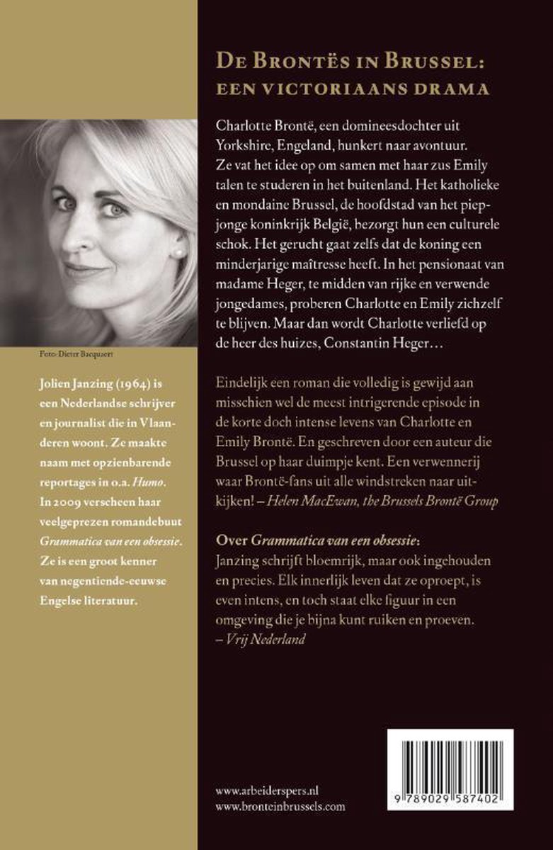 De meester - back cover