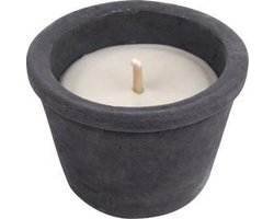 Hautekiet Recandle - Ø 15 cm x 10,5 cm - 500 gr - Rond - Antraciet