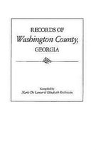 Records of Washington County, Georgia