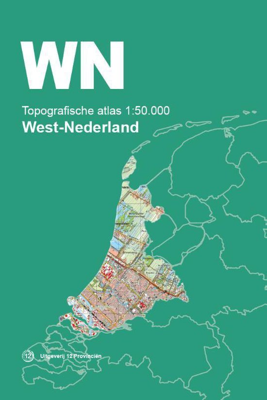 Topografische Atlas Nederland  -   Topografische Atlas 1:50. ... - cover